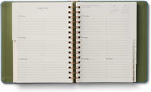 Load image into Gallery viewer, 2027 Paisley 17-Month Academic Covered Spiral Planner