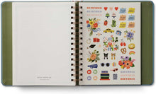 Load image into Gallery viewer, 2027 Paisley 17-Month Academic Covered Spiral Planner