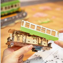 Load image into Gallery viewer, DIY Wooden Puzzle: Sakura Journey - Tigertree