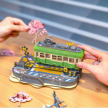 Load image into Gallery viewer, DIY Wooden Puzzle: Sakura Journey - Tigertree