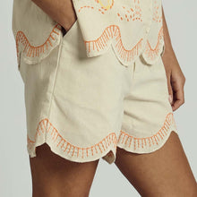 Load image into Gallery viewer, Ulrika Scalloped Shorts - Tigertree