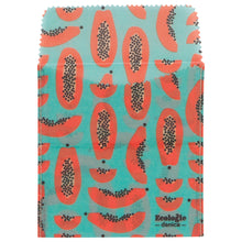 Load image into Gallery viewer, Papaya Beeswax Sandwich Bag Set of 2 - Tigertree
