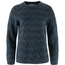 Load image into Gallery viewer, Snow Round Neck Sweater Dark Navy
