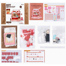 Load image into Gallery viewer, DIY House Kit: Strawberry Milk Box - Tigertree