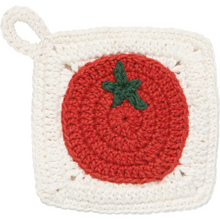 Load image into Gallery viewer, Dish Cloth Crochet Sponge Set- Tomato