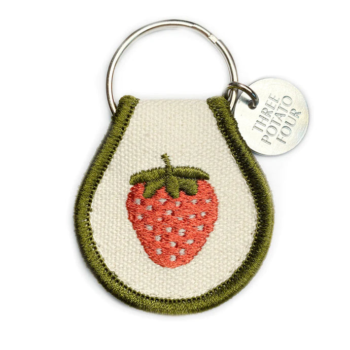 Strawberry Patch Keychain - Tigertree