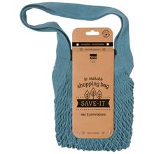 Load image into Gallery viewer, Net Shopping Bag Blue Le Marché