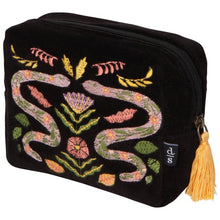 Load image into Gallery viewer, Amulet Snake Embroidered Pouch - Tigertree
