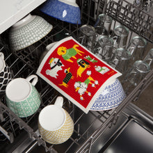 Load image into Gallery viewer, Swedish Dish Cloth Holiday - - Tigertree