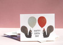 Load image into Gallery viewer, Party Squirrels Card - Tigertree

