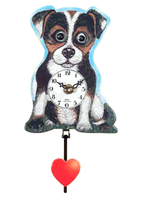 Dog Mini Engstler Clock - Tigertree