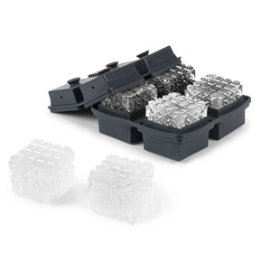 Cocktail Ice Tray, Crystal - Charcoal - Tigertree