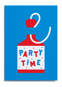 Party Time Greeting Card - Tigertree
