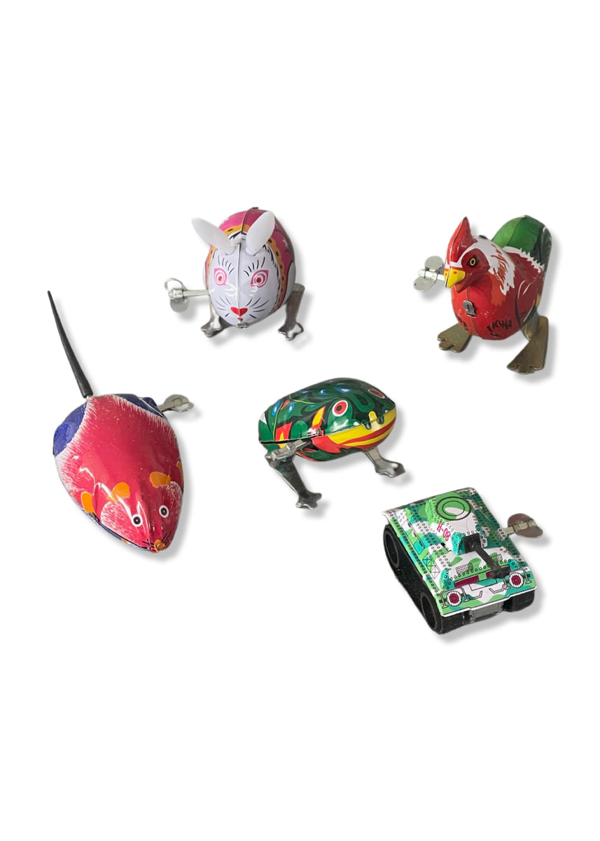 Zeus Wind Up Toys Animal Design Flipping Fastest Iron Frogs Wind Up Clockwork Toys Bo