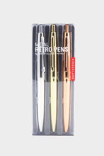 Load image into Gallery viewer, Metallic Retro Pen Set - Tigertree

