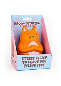 Meowditation Stress Toy - Tigertree