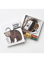 Load image into Gallery viewer, Lacing Cards - Woodland Animals - Tigertree
