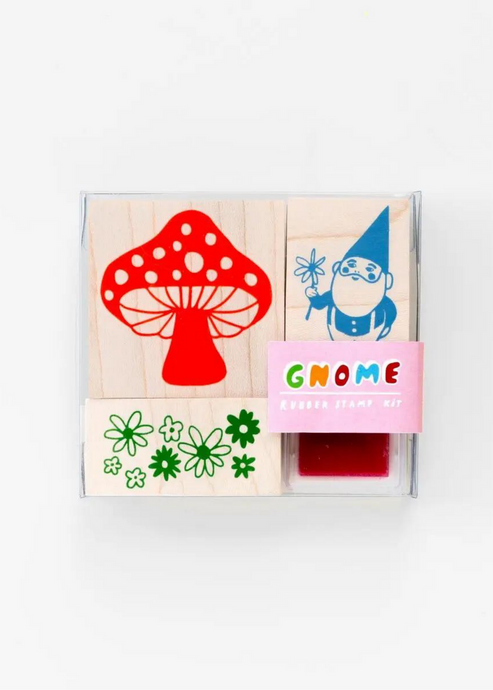 Gnome and Mushroom Stamp Kit - Tigertree