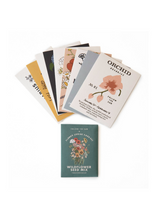 Load image into Gallery viewer, Flower Zodiac Sticker Card Set - Tigertree