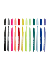 Fabric Doodlers Markers - Set of 12 - Tigertree