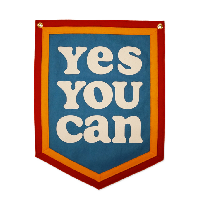 Yes You Can Camp Flag - Tigertree