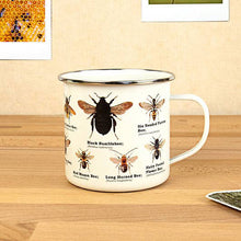 Load image into Gallery viewer, Bee Enamel Mug - Tigertree
