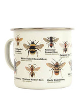 Load image into Gallery viewer, Bee Enamel Mug - Tigertree
