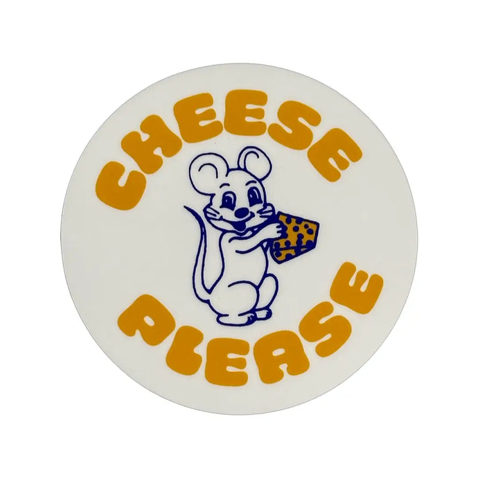 Cheese Please Sticker - Tigertree
