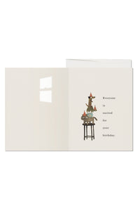 Everyone is Excited Card - Tigertree