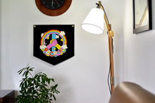 Load image into Gallery viewer, Peace on Earth Camp Flag - Tigertree