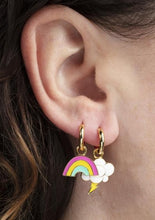 Load image into Gallery viewer, Rainbow and Cloud Earrings - Tigertree
