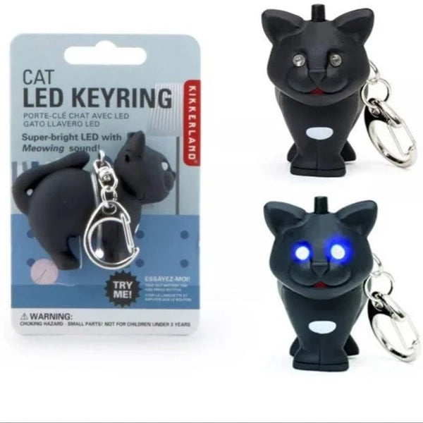 LED Cat Keychain - Tigertree