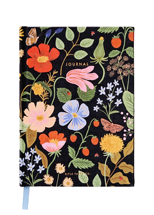 Strawberry Fields Fabric Journal - Tigertree