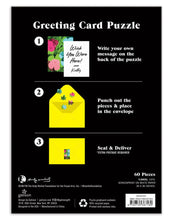 Load image into Gallery viewer, Andy Warhol Flowers Puzzle Card - Tigertree