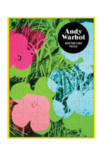 Load image into Gallery viewer, Andy Warhol Flowers Puzzle Card - Tigertree
