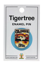 Load image into Gallery viewer, Columbus Enamel Pin - Tigertree
