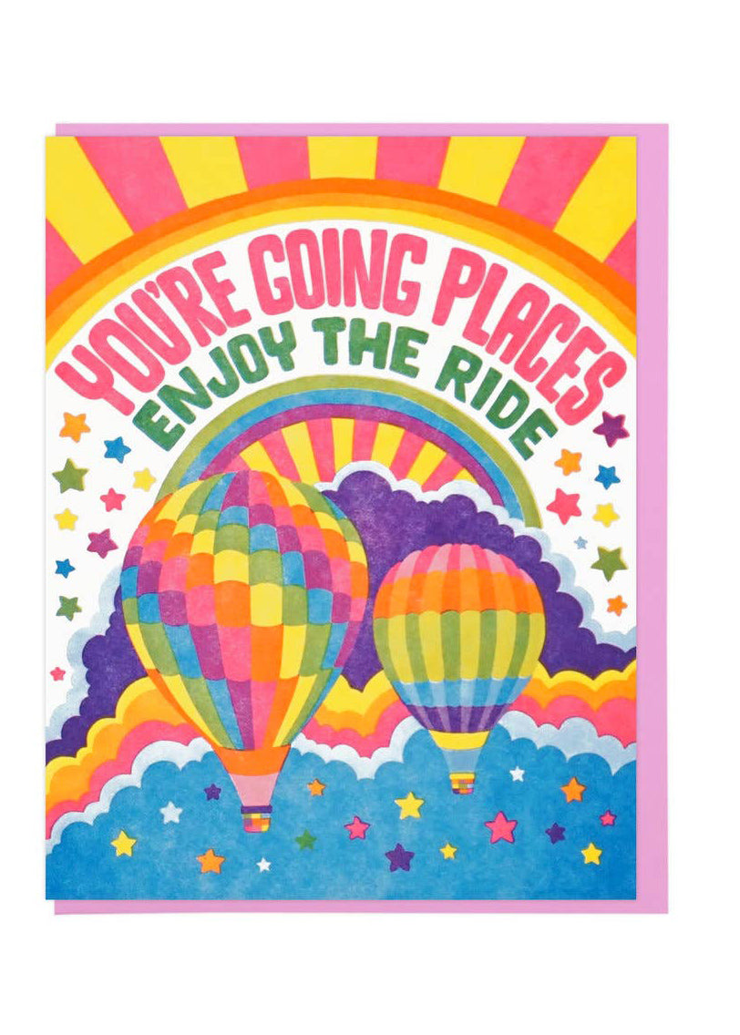 You're Going Places Card - Tigertree
