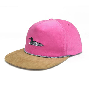 Loon Corduroy Hat- Hot Pink