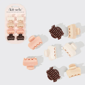 Recycled Mini Cloud Clips Set of 8