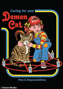 Demon Cat Magnet - Tigertree