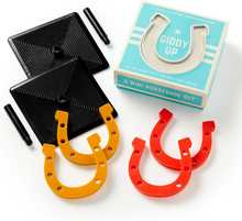Load image into Gallery viewer, Giddy Up Tabletop Horseshoes Game

