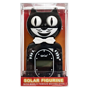 Solar Kit Cat Digital Alarm Clock