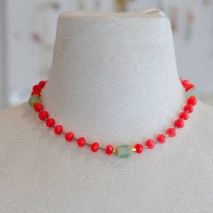 Ember Beaded Necklace