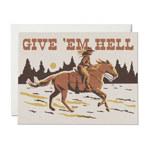 Give 'Em Hell Card - Tigertree