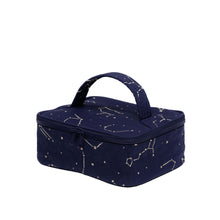 Load image into Gallery viewer, Small Cosmetic Case- Constellation Midnight
