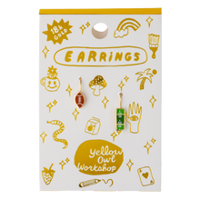 Load image into Gallery viewer, Football Fan Earrings
