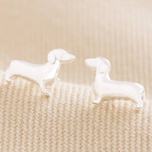 Load image into Gallery viewer, Dachshund Stud Earrings - Tigertree
