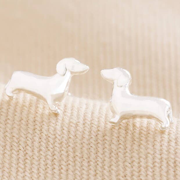 Dachshund Stud Earrings - Tigertree