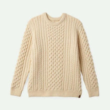 Load image into Gallery viewer, Classic Fisherman Sweater - Oatmeal
