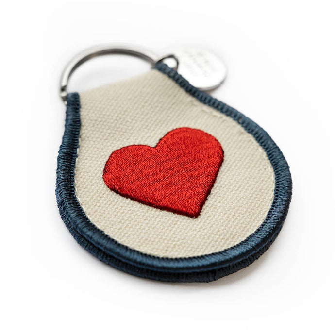 Heart Patch Keychain - Tigertree